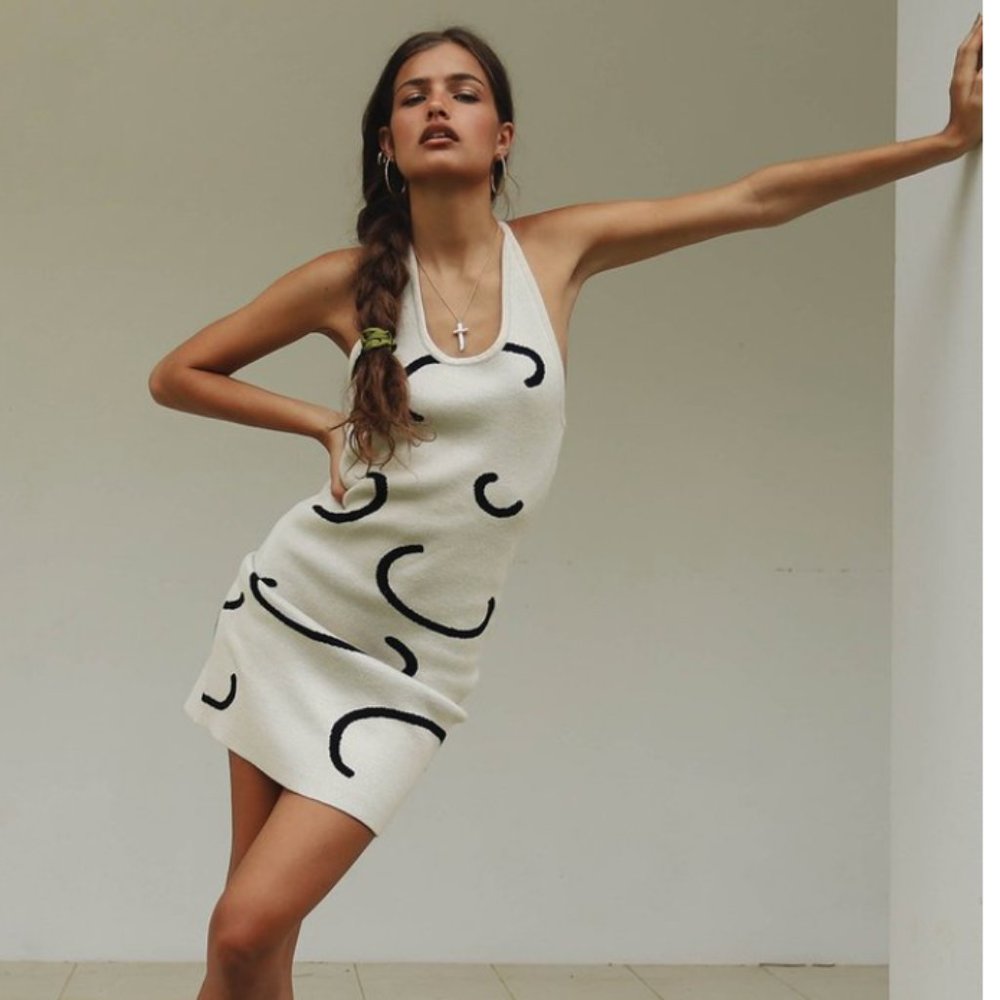 VRG GRL Summer Weekend Knit Dress